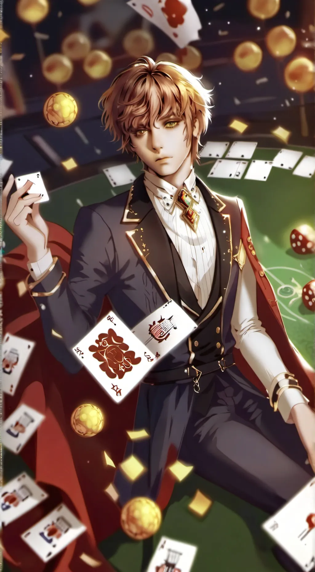 ai character: Thomas Raggi  background