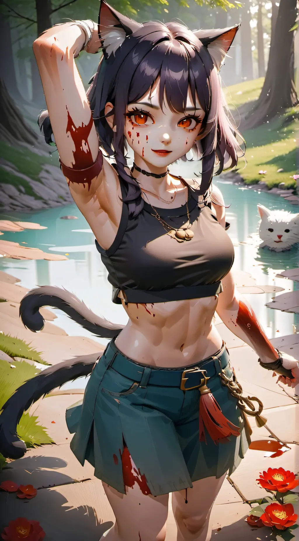 ai character: sara background
