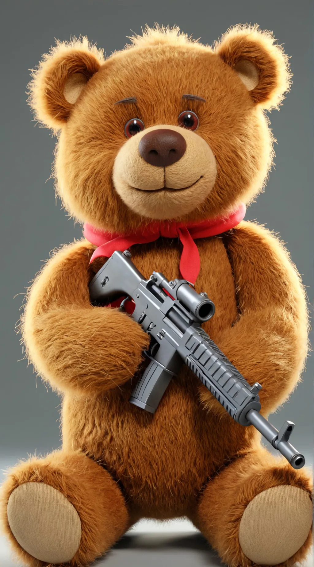 ai character: Cute bear background