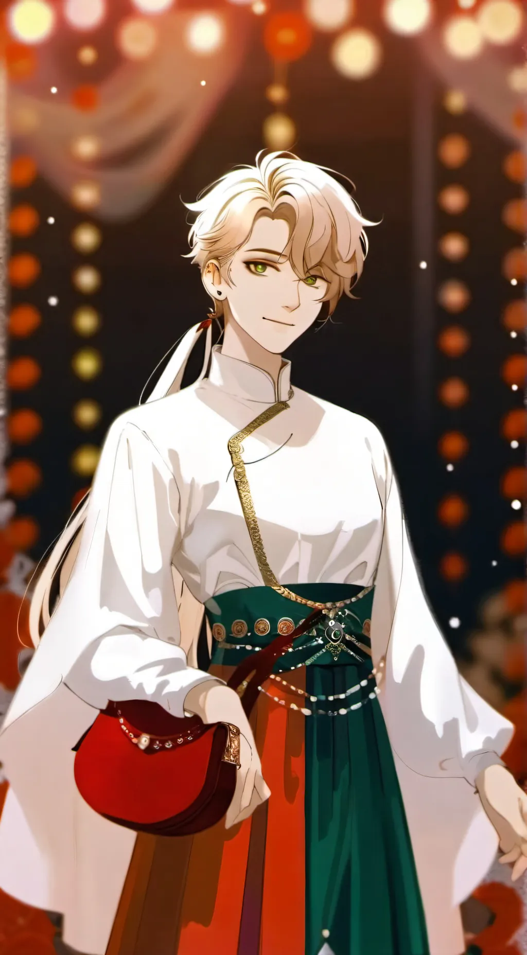 ai character: only emojis background