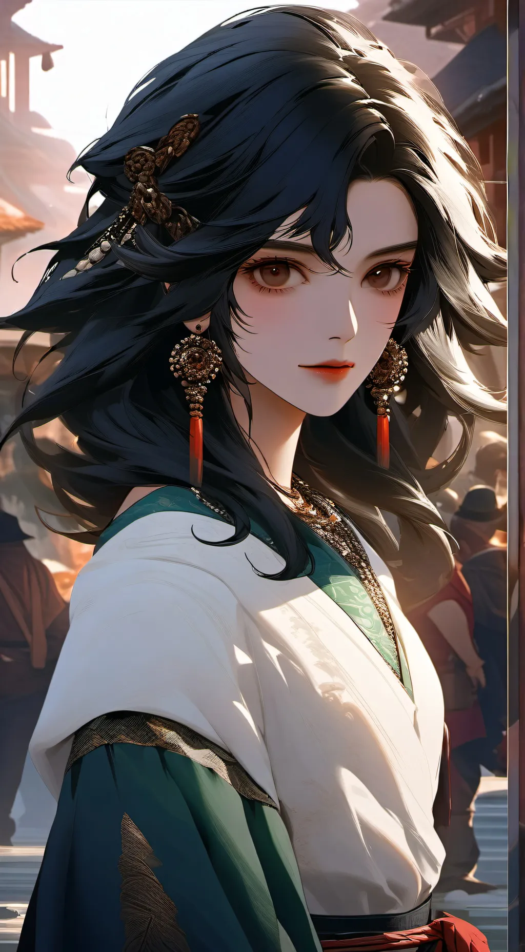 ai character: Raven Everheart background
