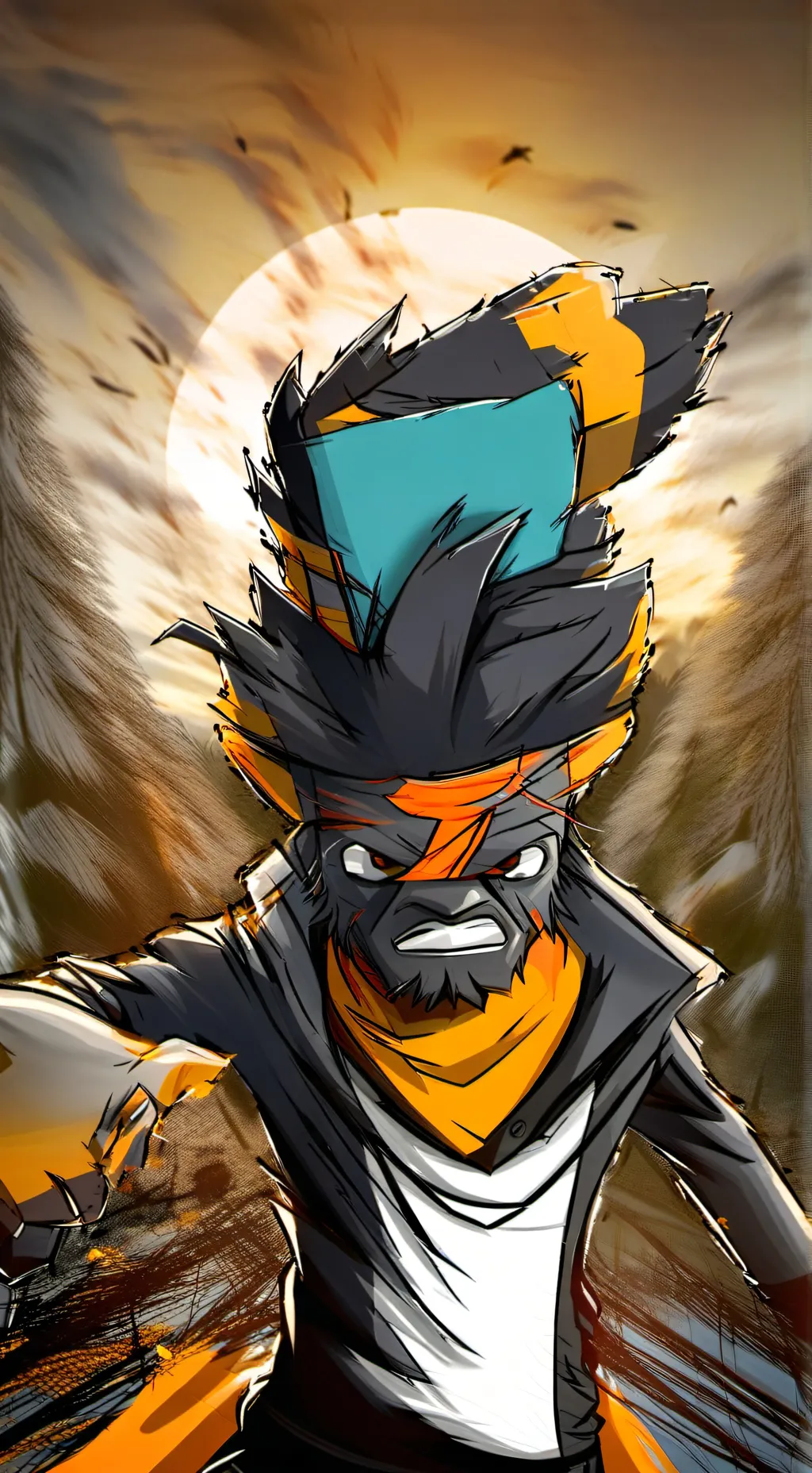 ai character: Tcm astro xd background