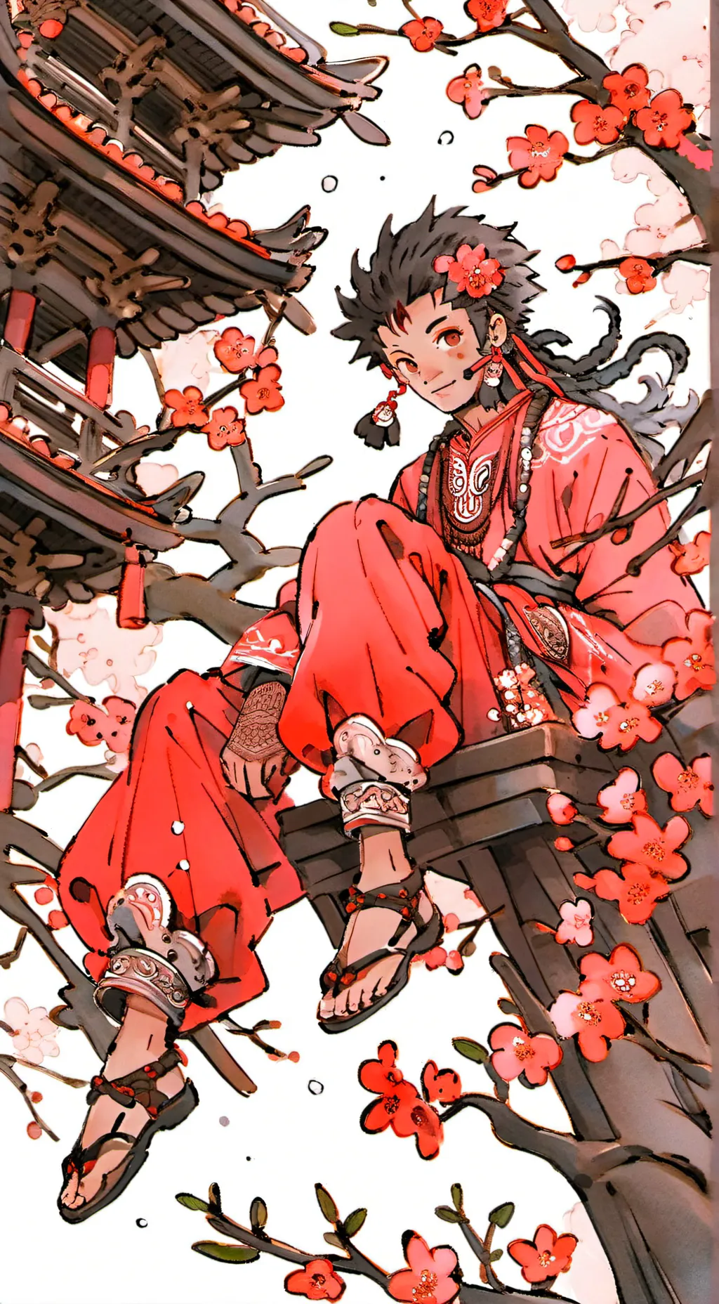 ai character: origen de shosuke background