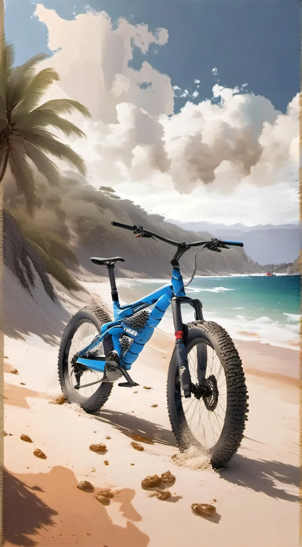 ai character: encuentra la bici background