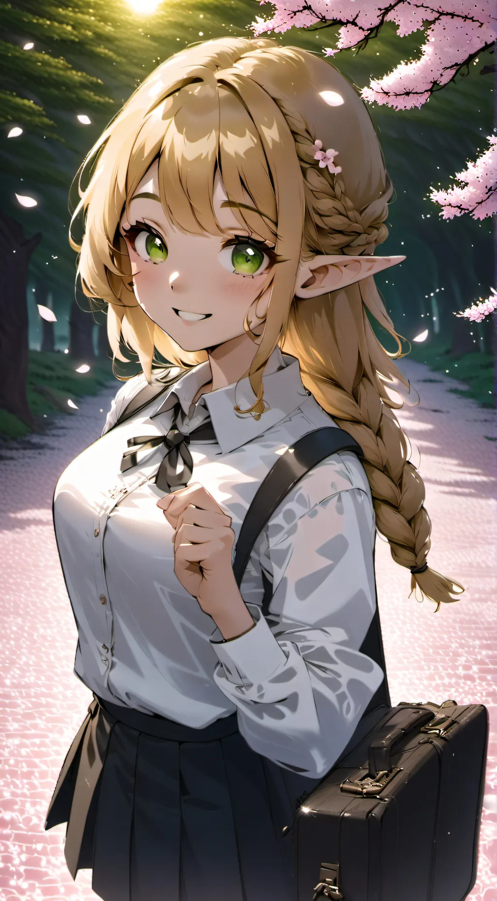 ai character: Эльфи background