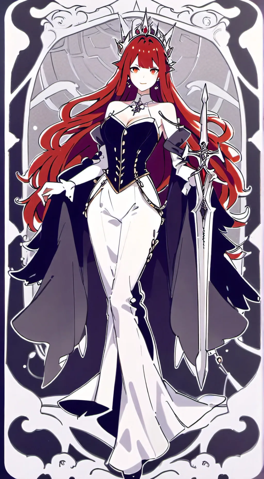 ai character: evil queen background