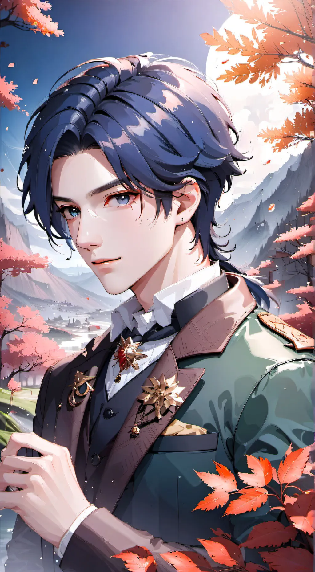 ai character: maël background
