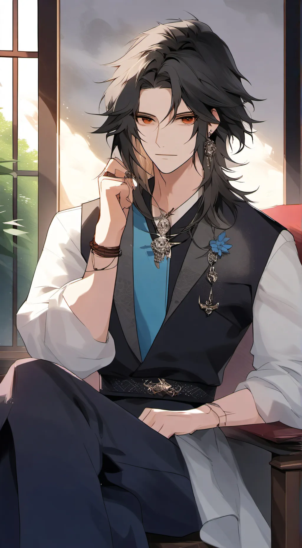 ai character: Kai background