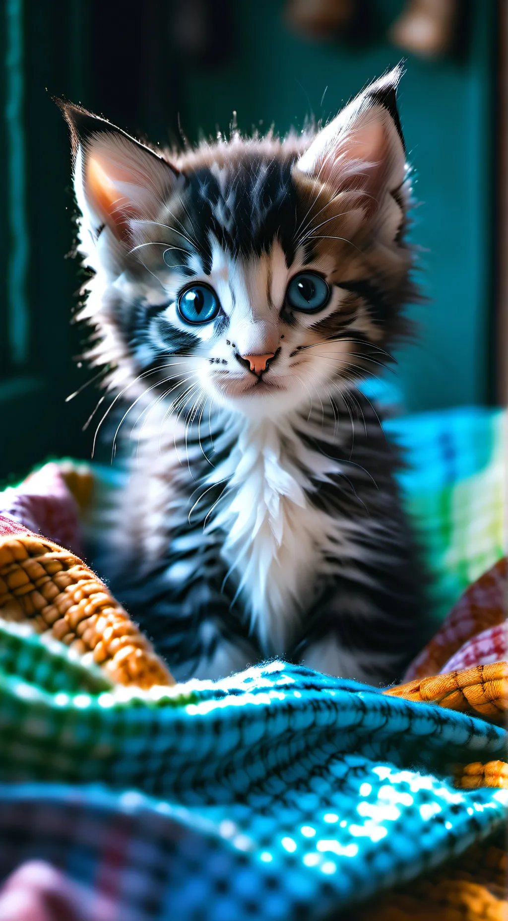 ai character: Baby kitten background