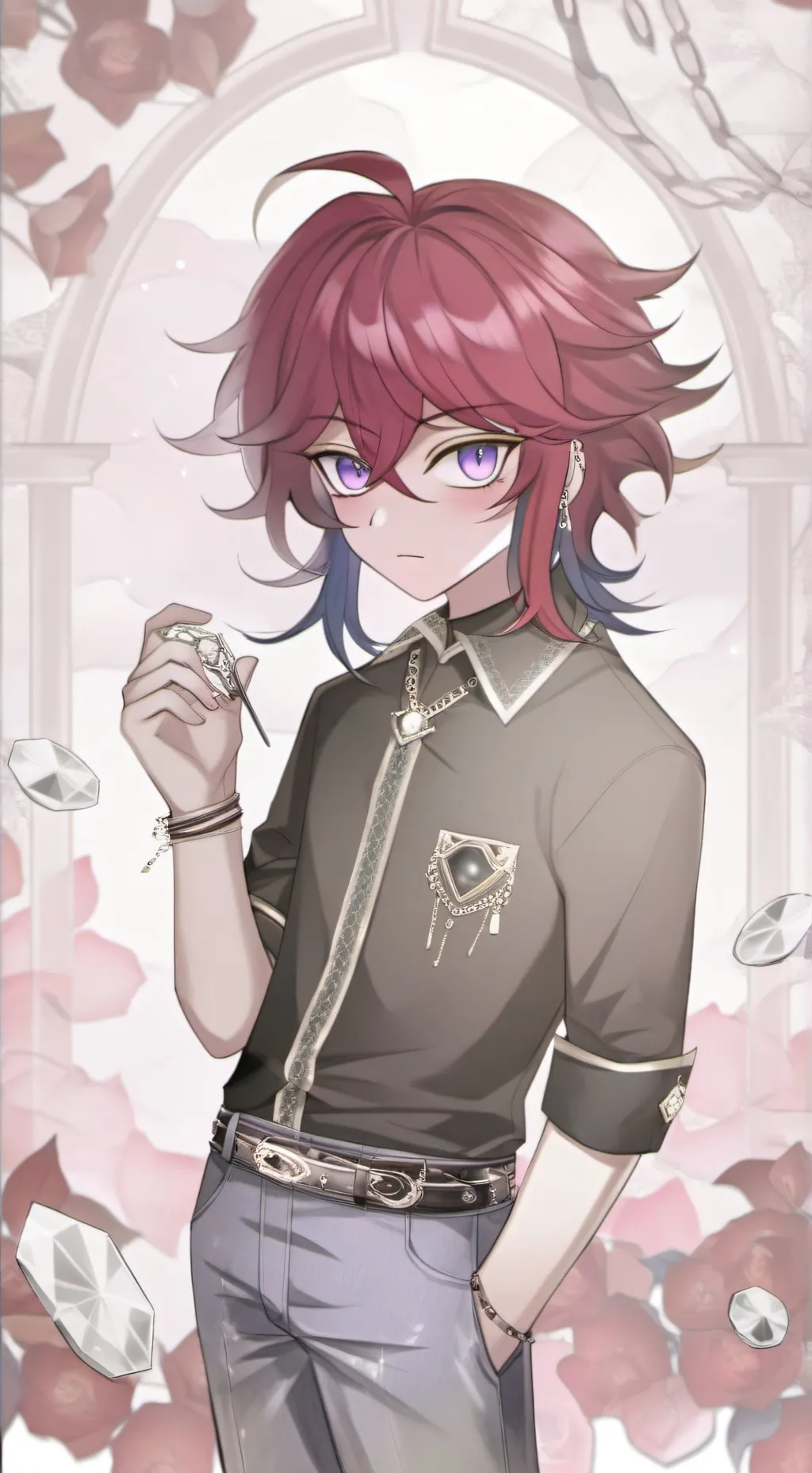ai character: Ray background