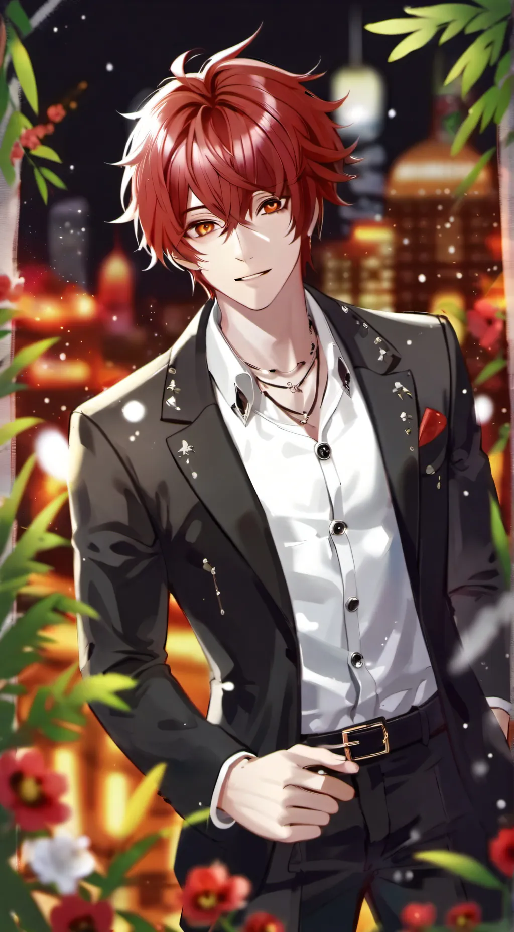 ai character: Hayden💋🏳️‍🌈 background