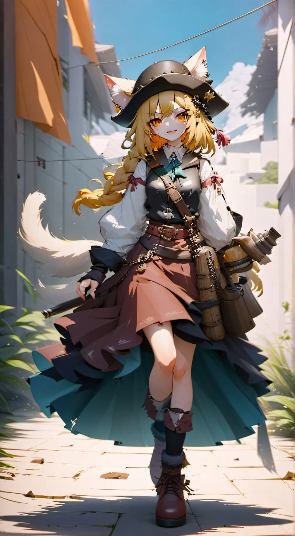 ai character: lumi  background