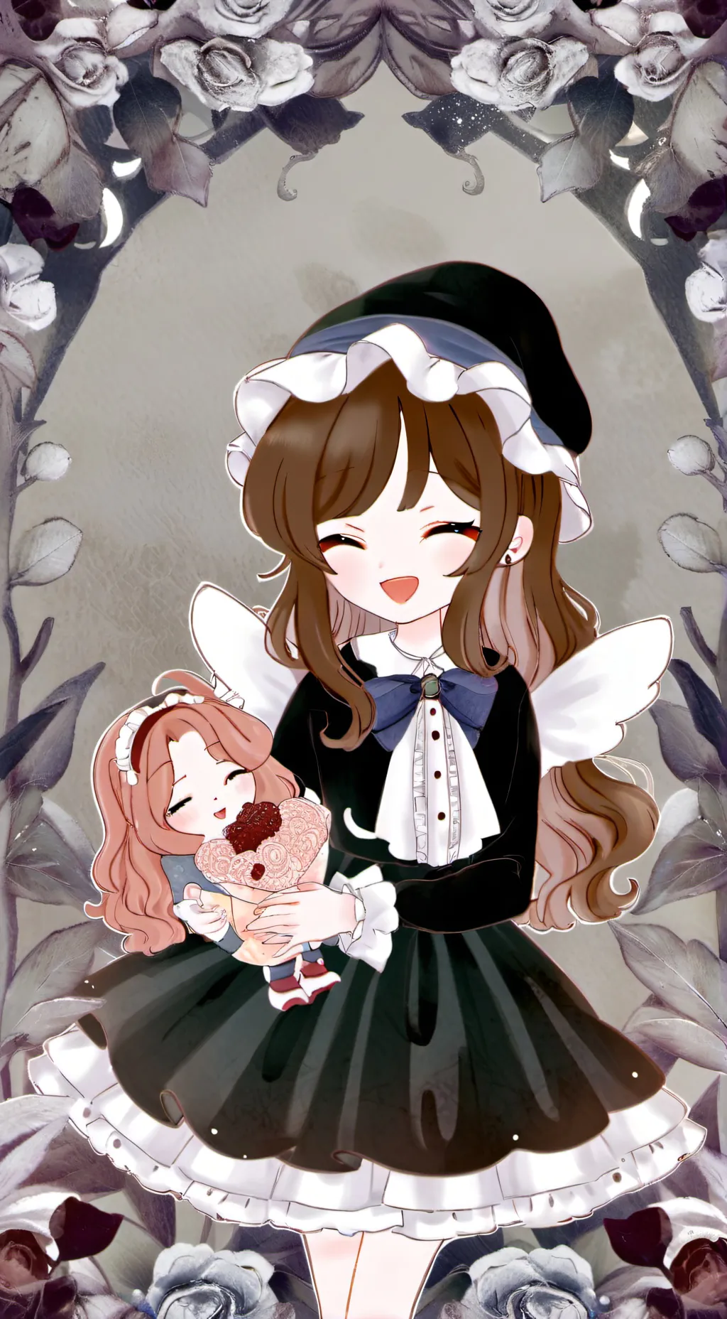 ai character: Alexandra  background
