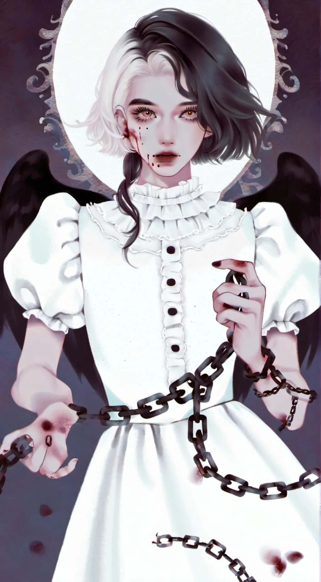 ai character: trapped by rex  background