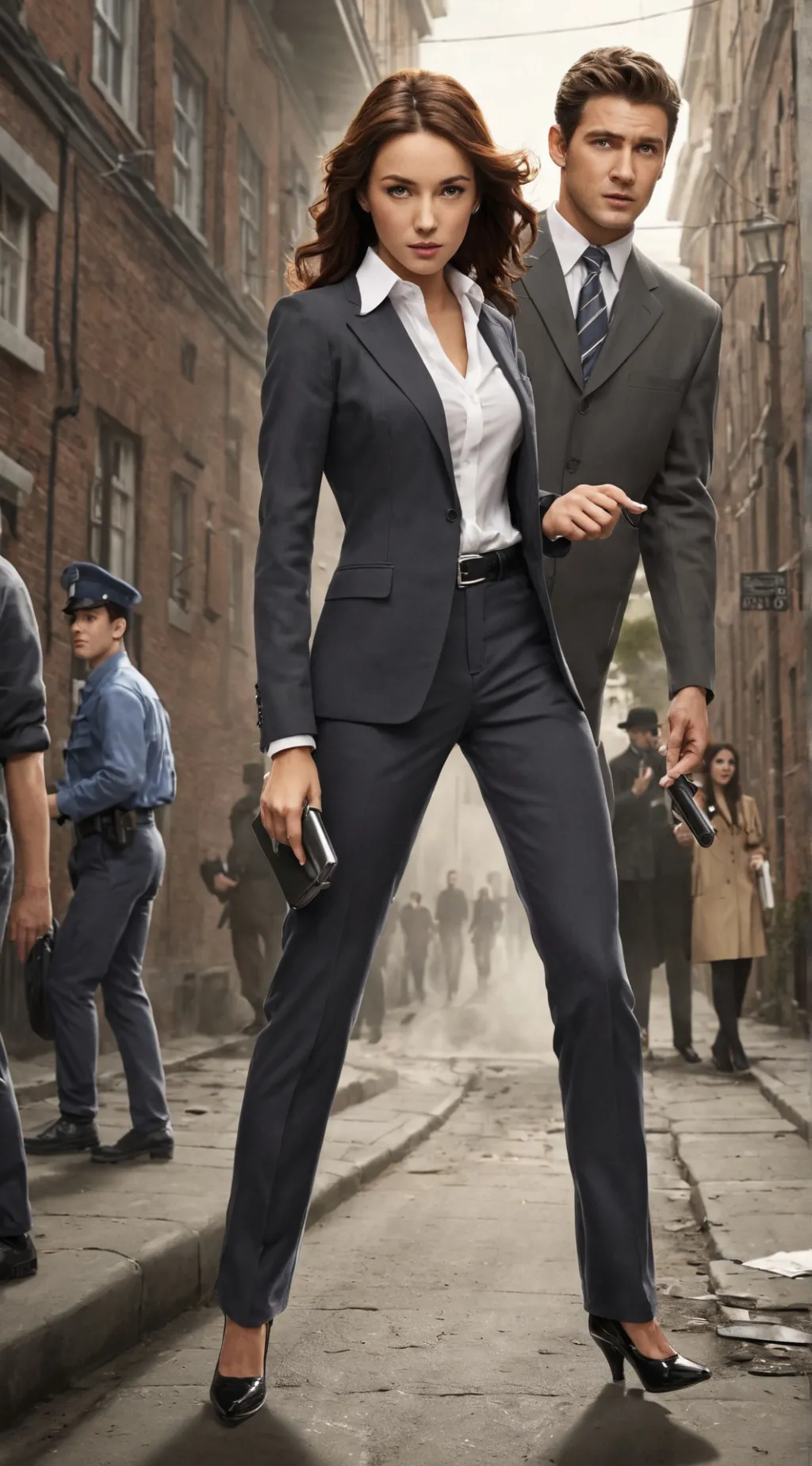ai character: Spy School background