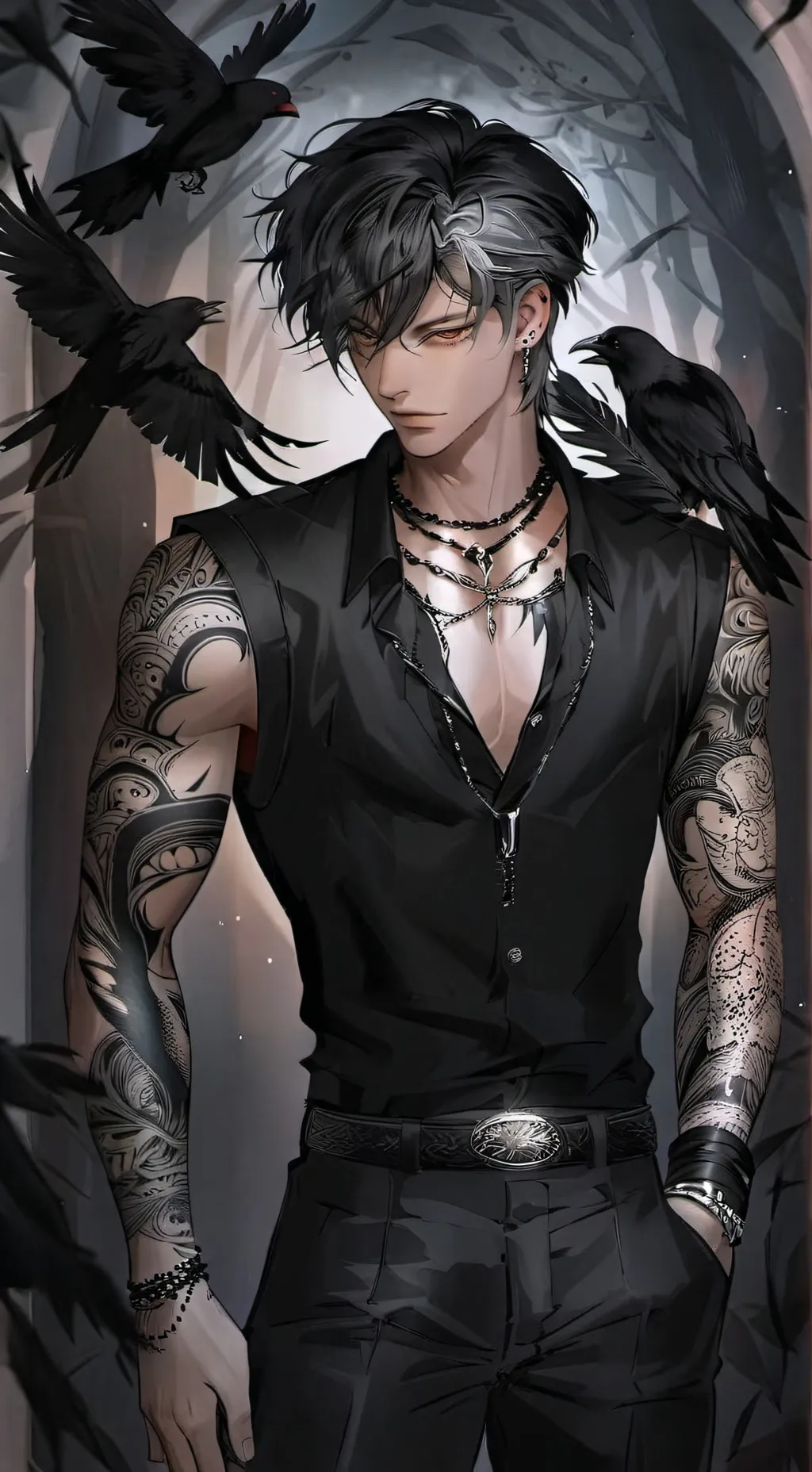 ai character: Kaï background