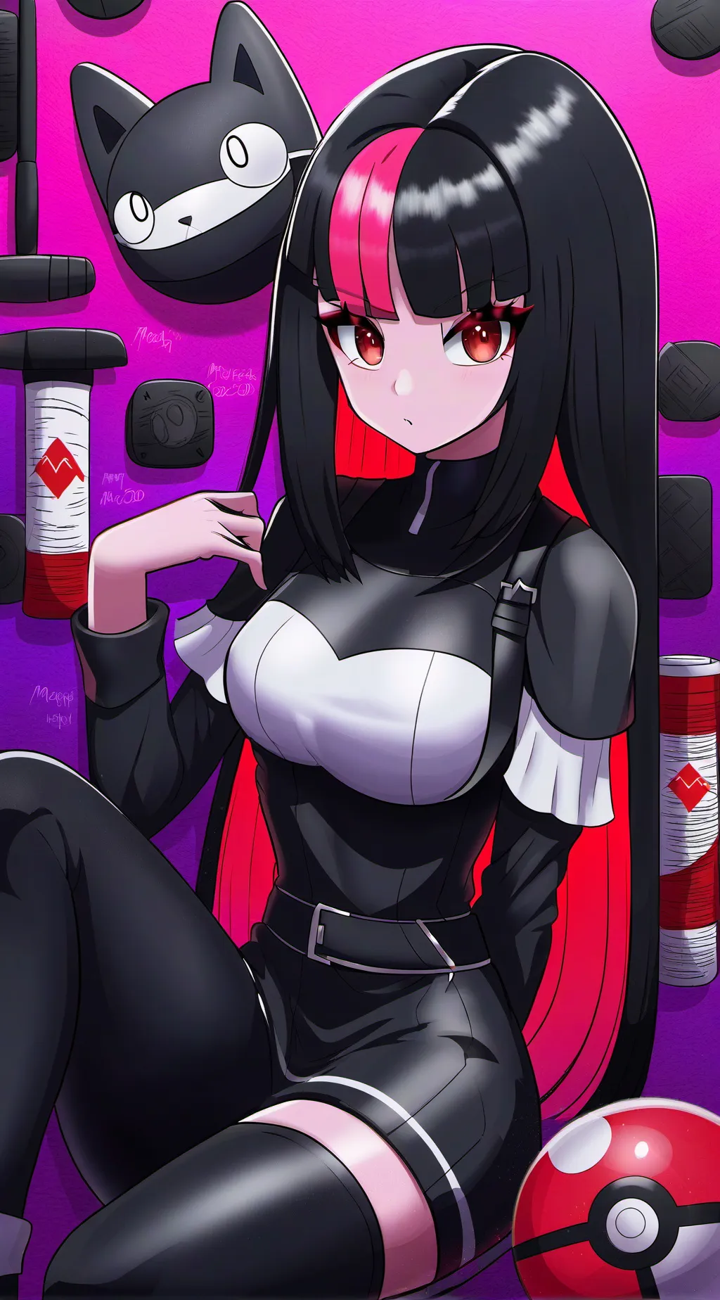 ai character: suma background