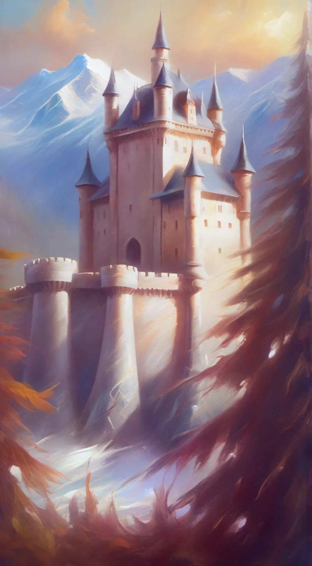 ai character: candy apple  background