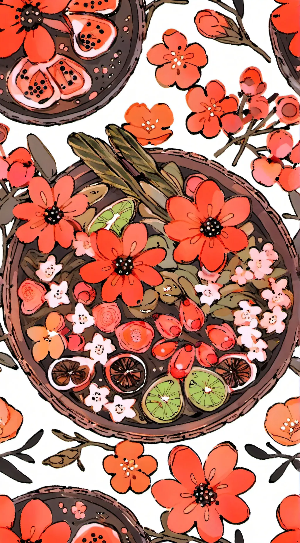 ai character: Doing ur requests! background