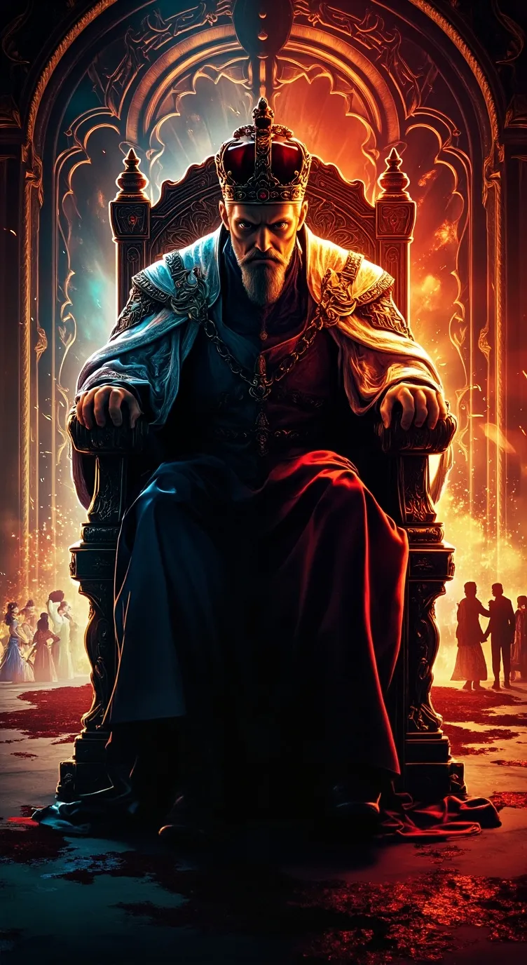 ai character: King Marcus  background