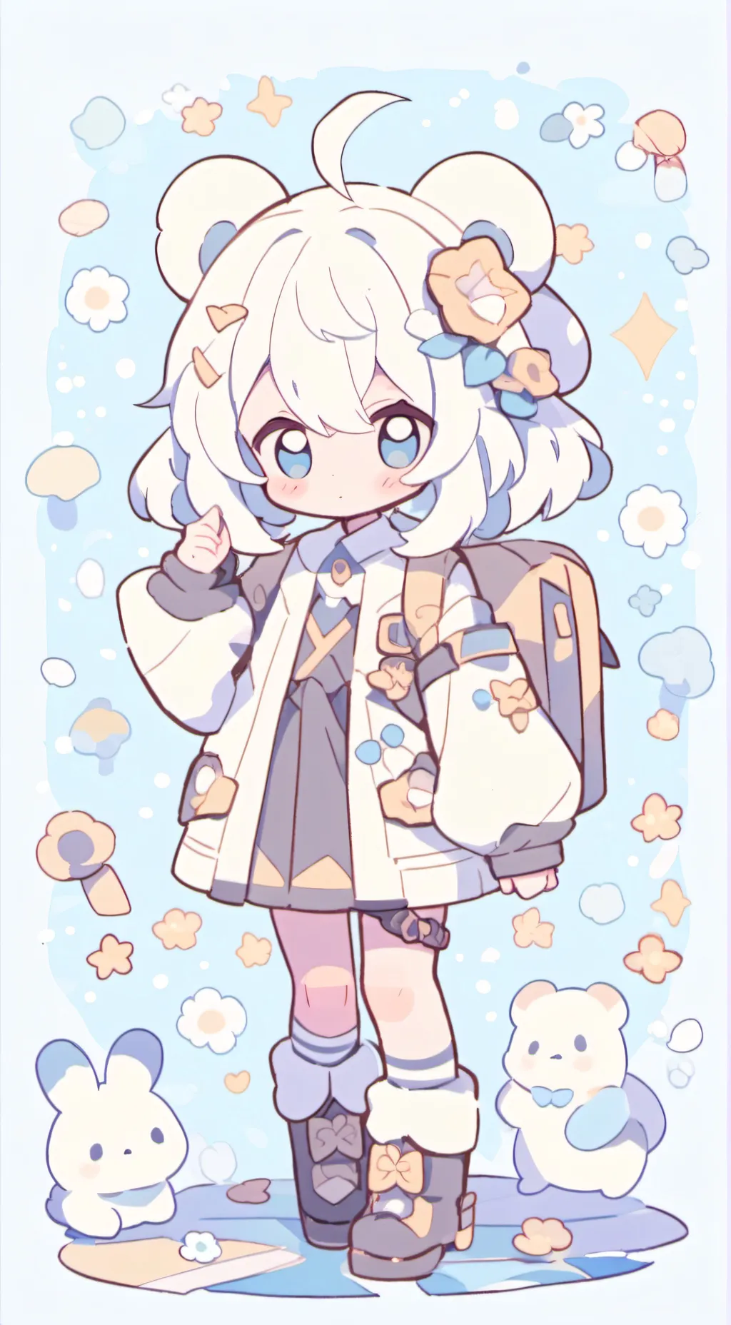 ai character: {🎀tu vida🎀} background
