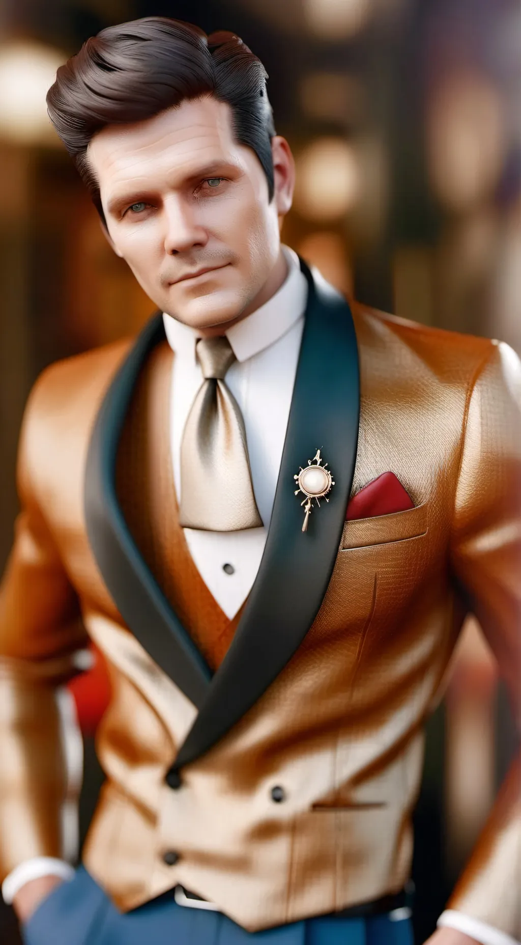 ai character: Steve Mcarrett background