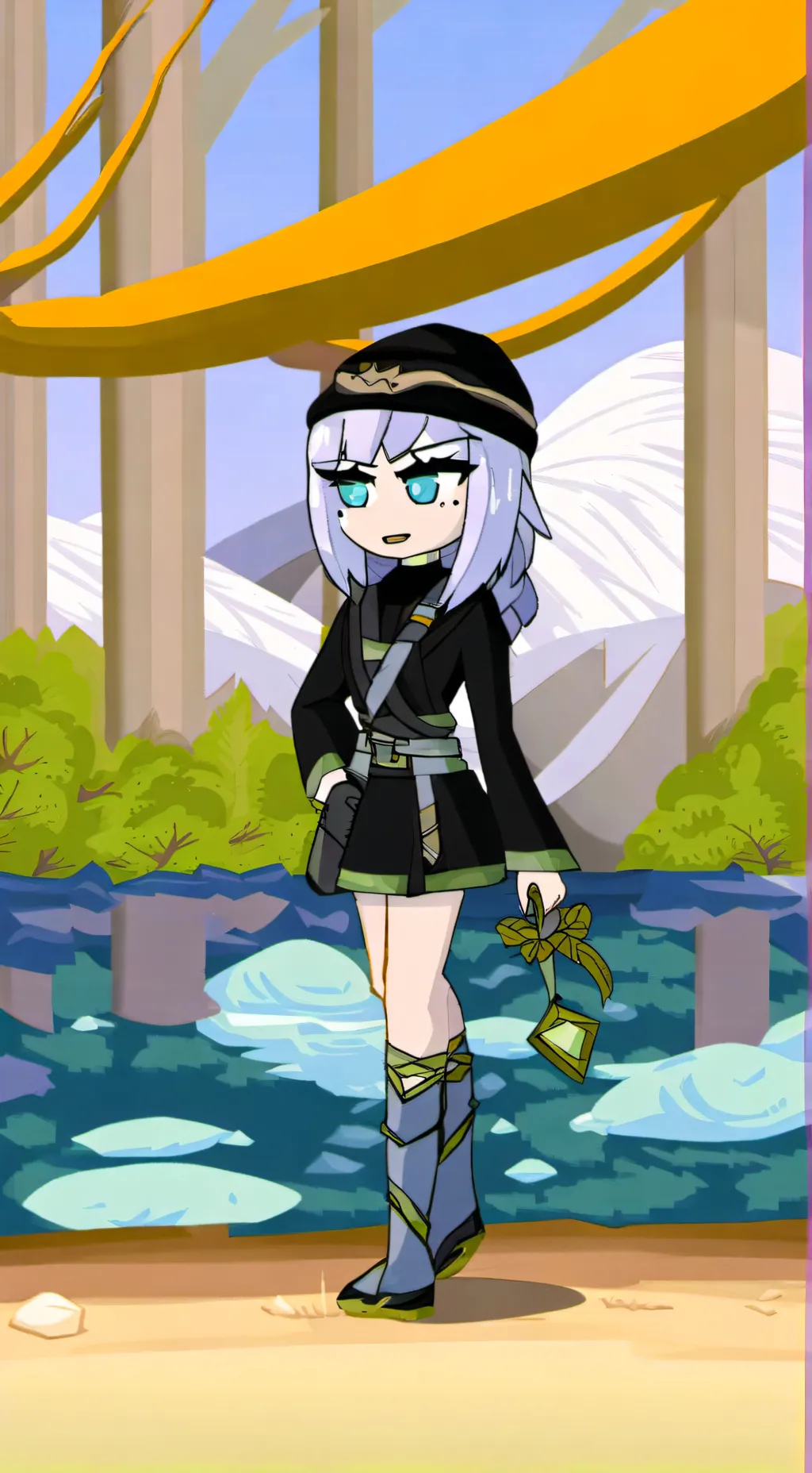 ai character: Lunar ØČƏªÑ(police background