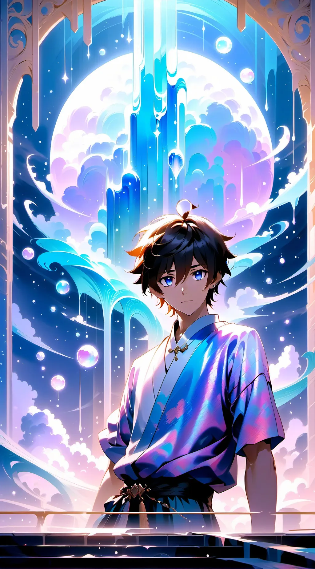 ai character: mau background