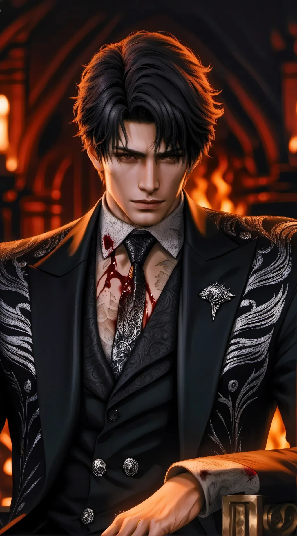 ai character: Maestro background