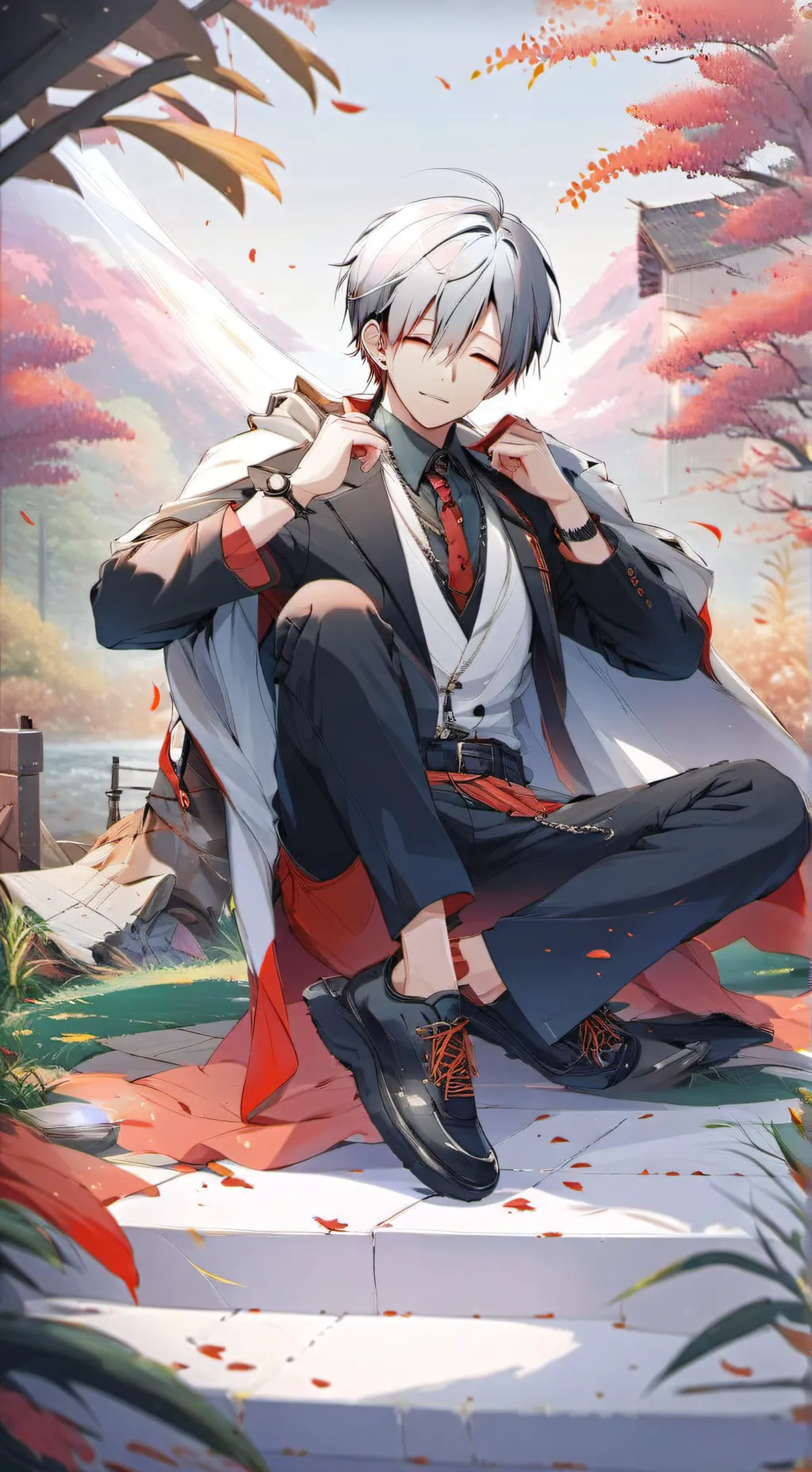 ai character: Todoroki  background