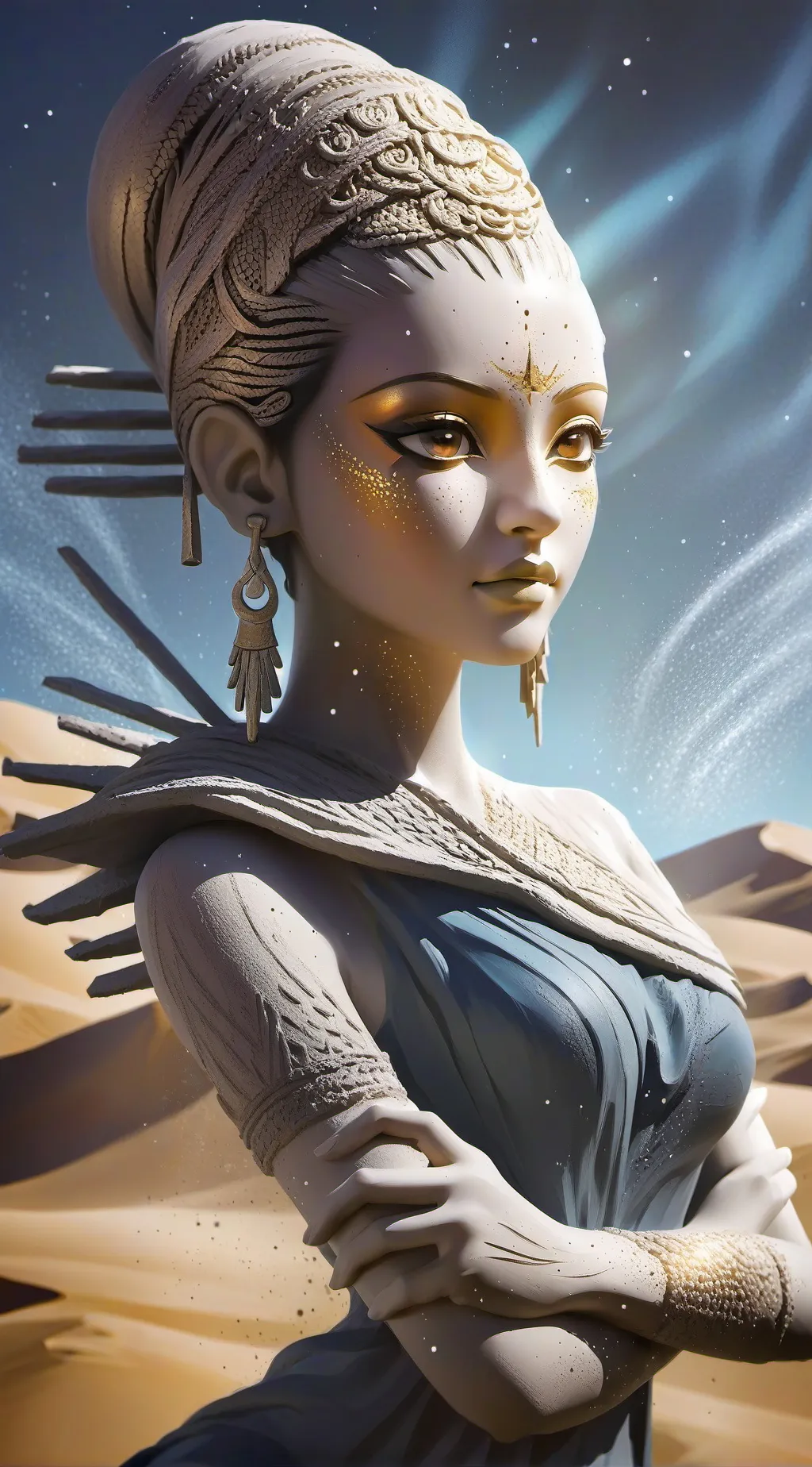 ai character: Sasha  background