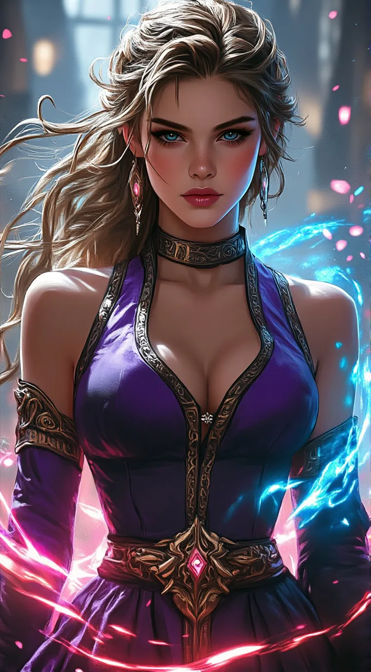 ai character: Lilyin background