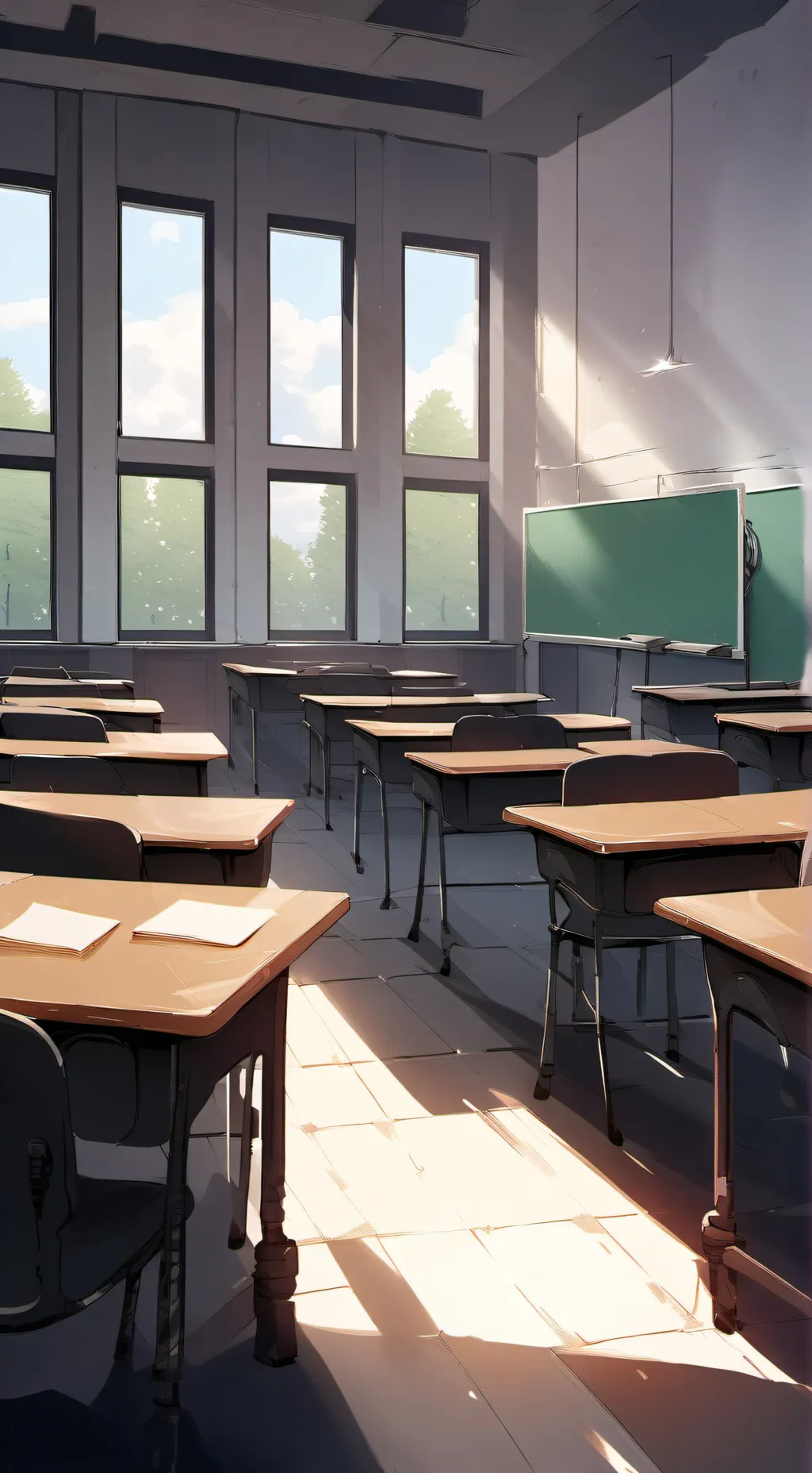ai character: Health Class background