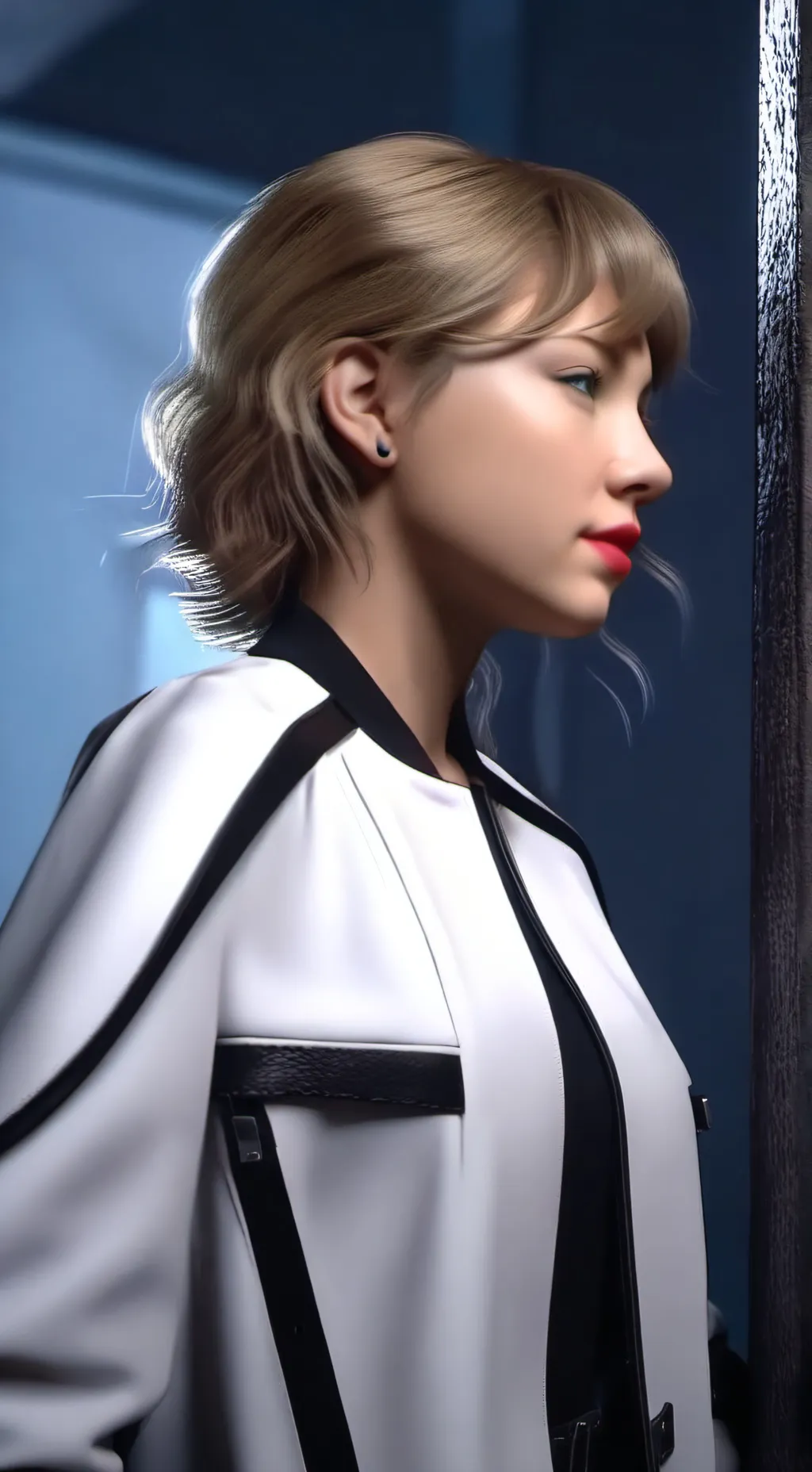 ai character: Taylor Swift  background