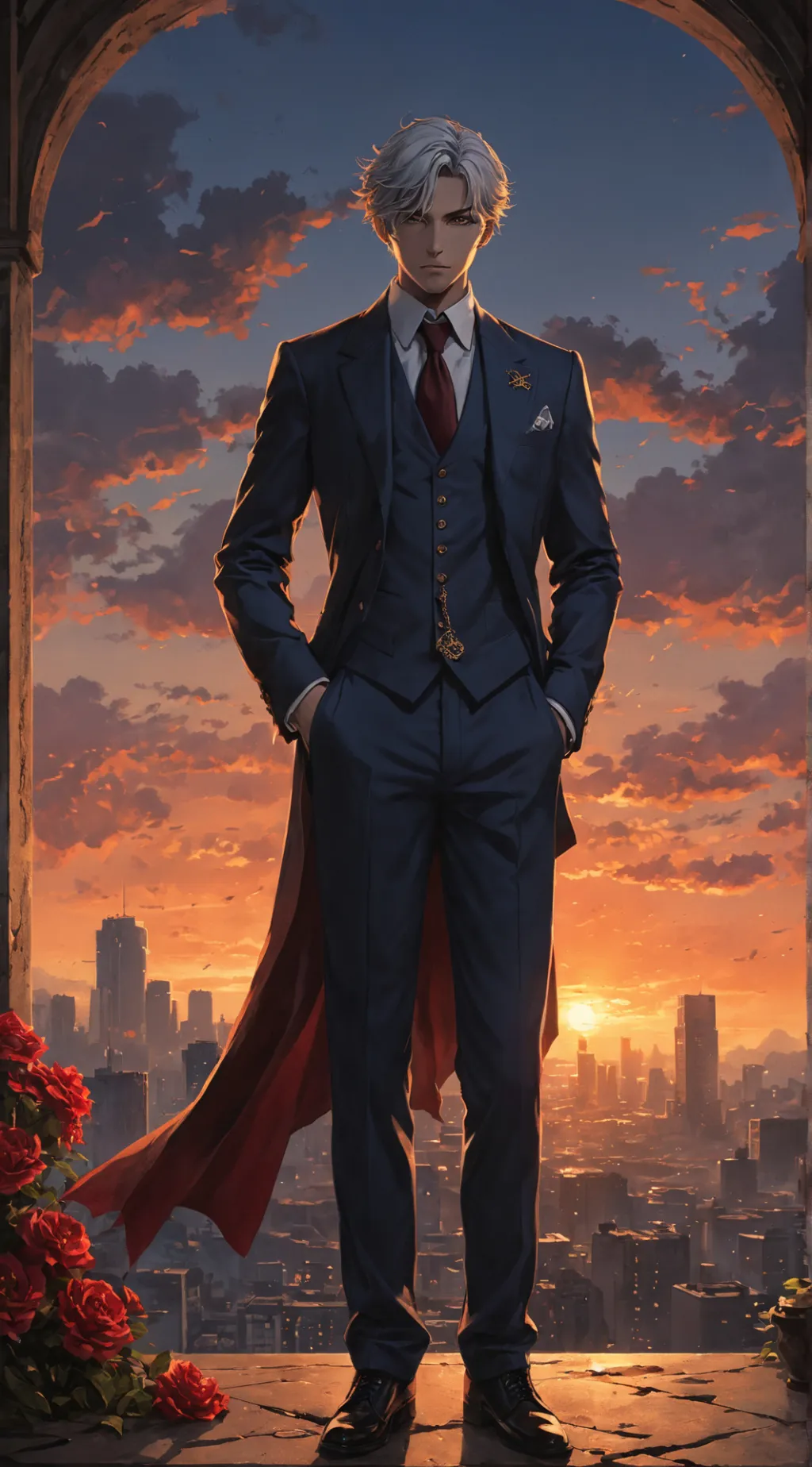 ai character: Lucien background