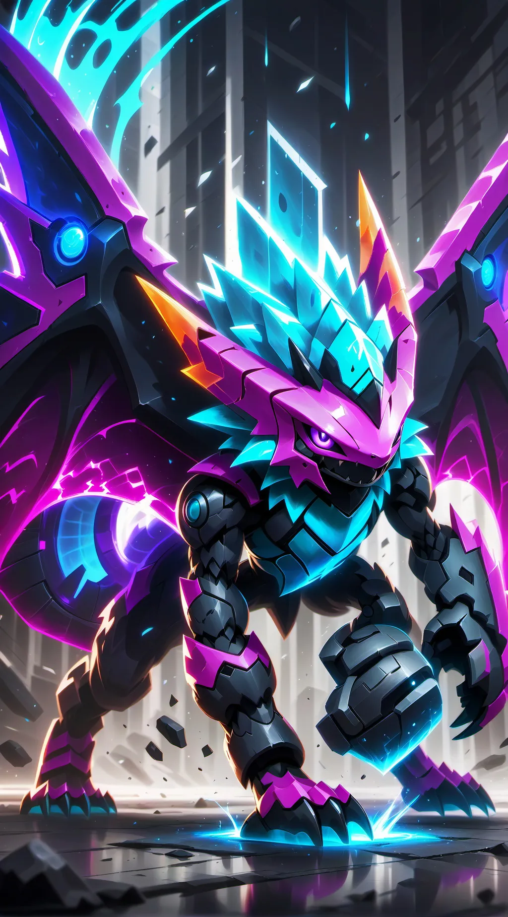ai character: a pokèmon background