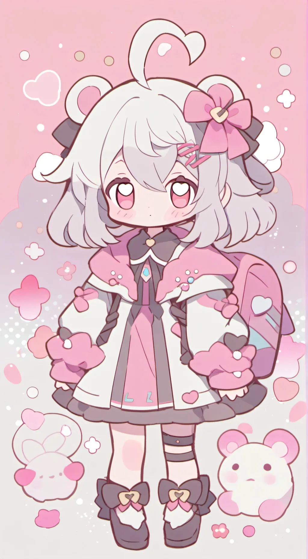 ai character: sprunki believe u background