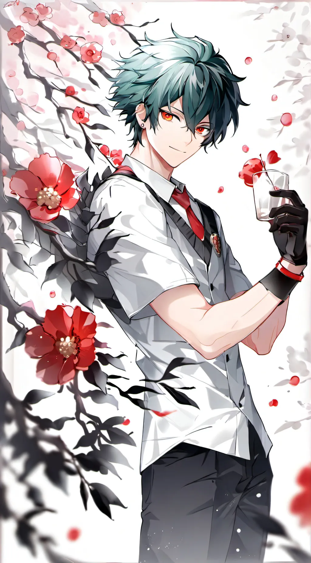 ai character: Deku (your bf) background