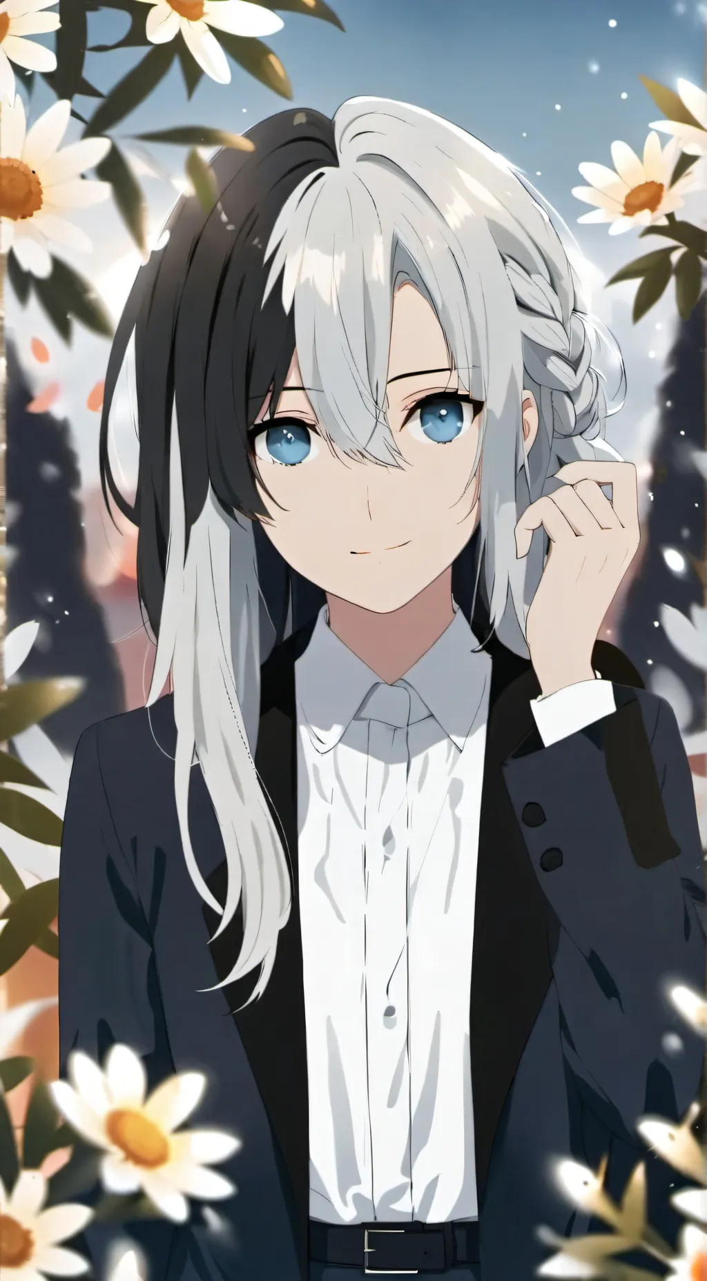 ai character: JJK goes to Philip background