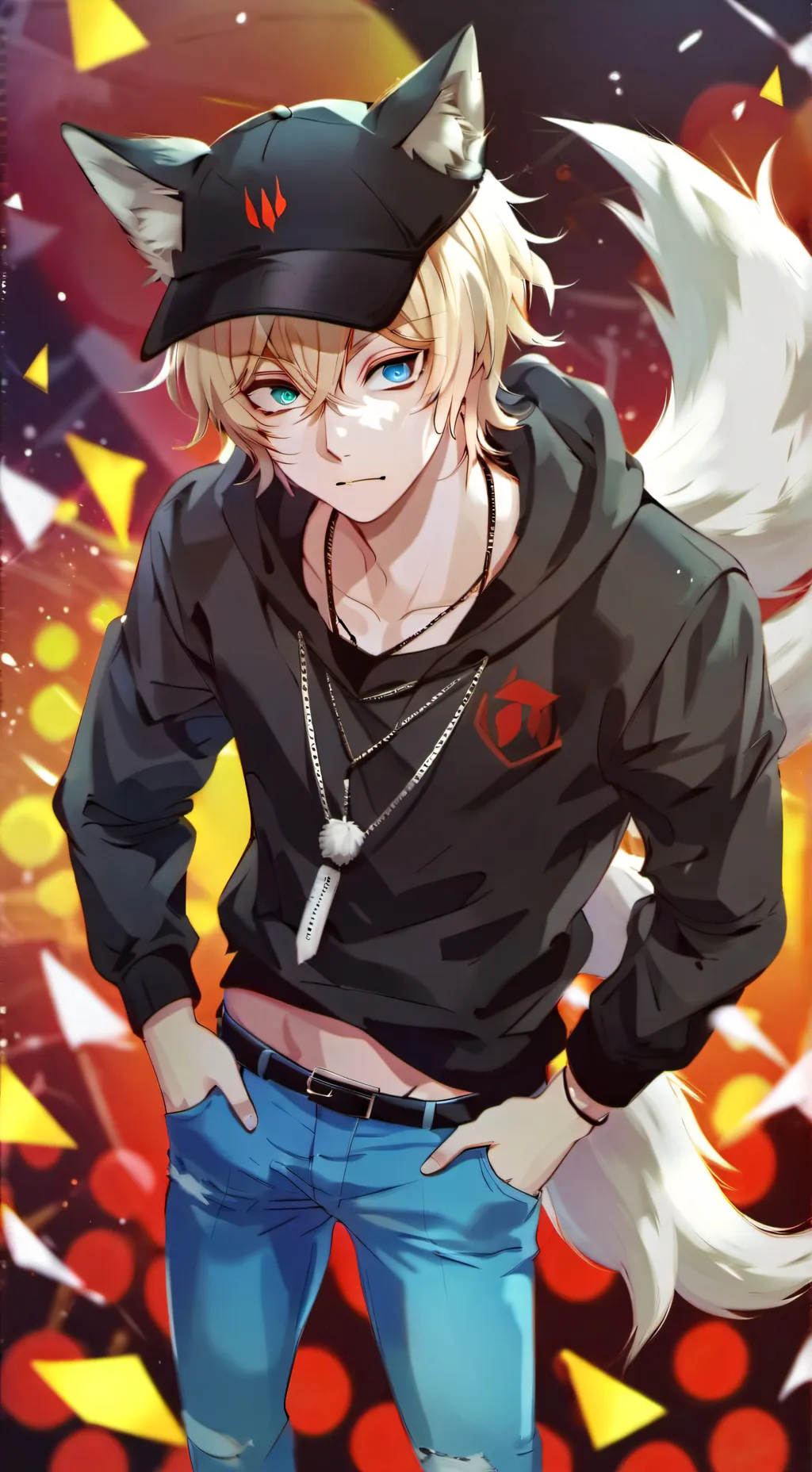 ai character: Zander background