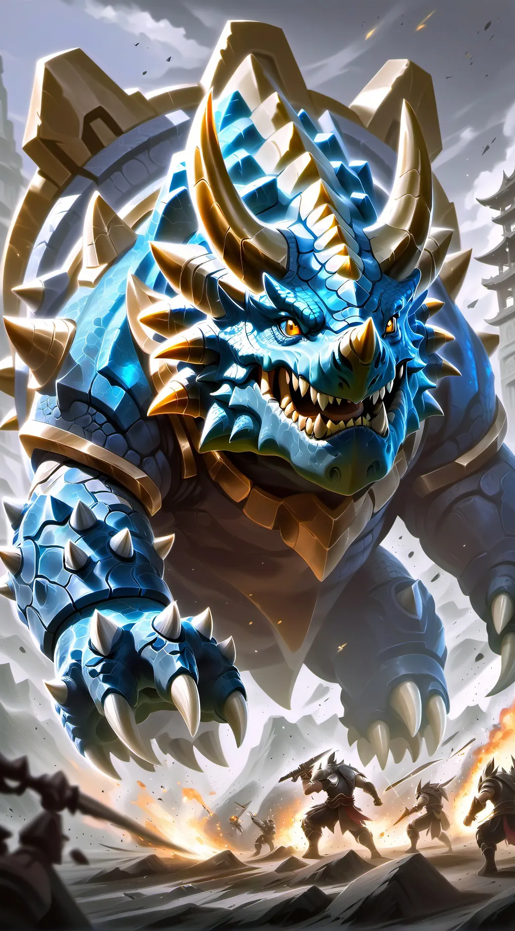 ai character: Elmacho background