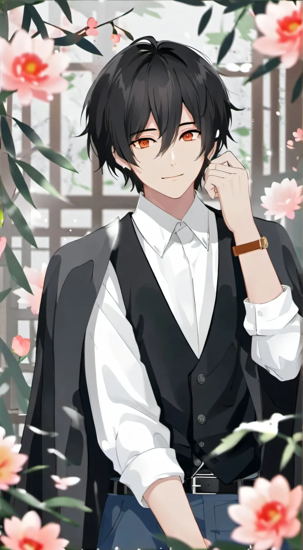 ai character: хокаге background