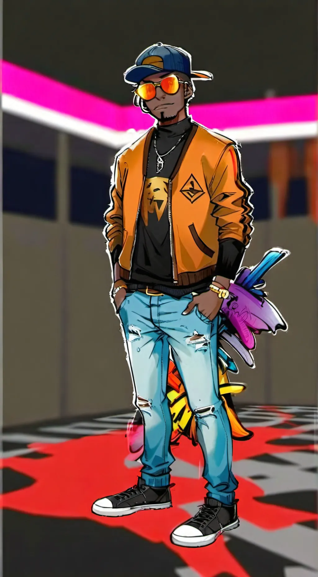 ai character: Whitty background