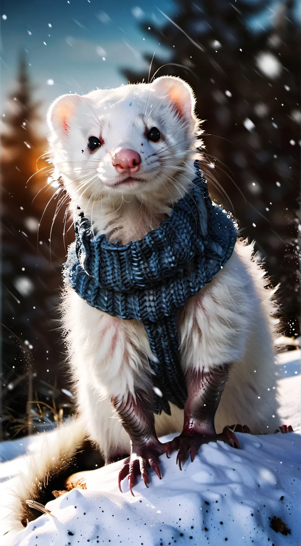 ai character: Your a ferret background