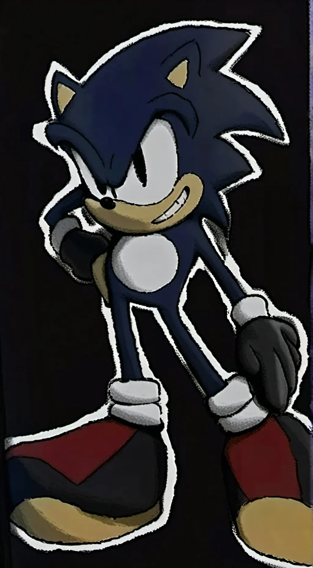ai character: Sonic/2017x background