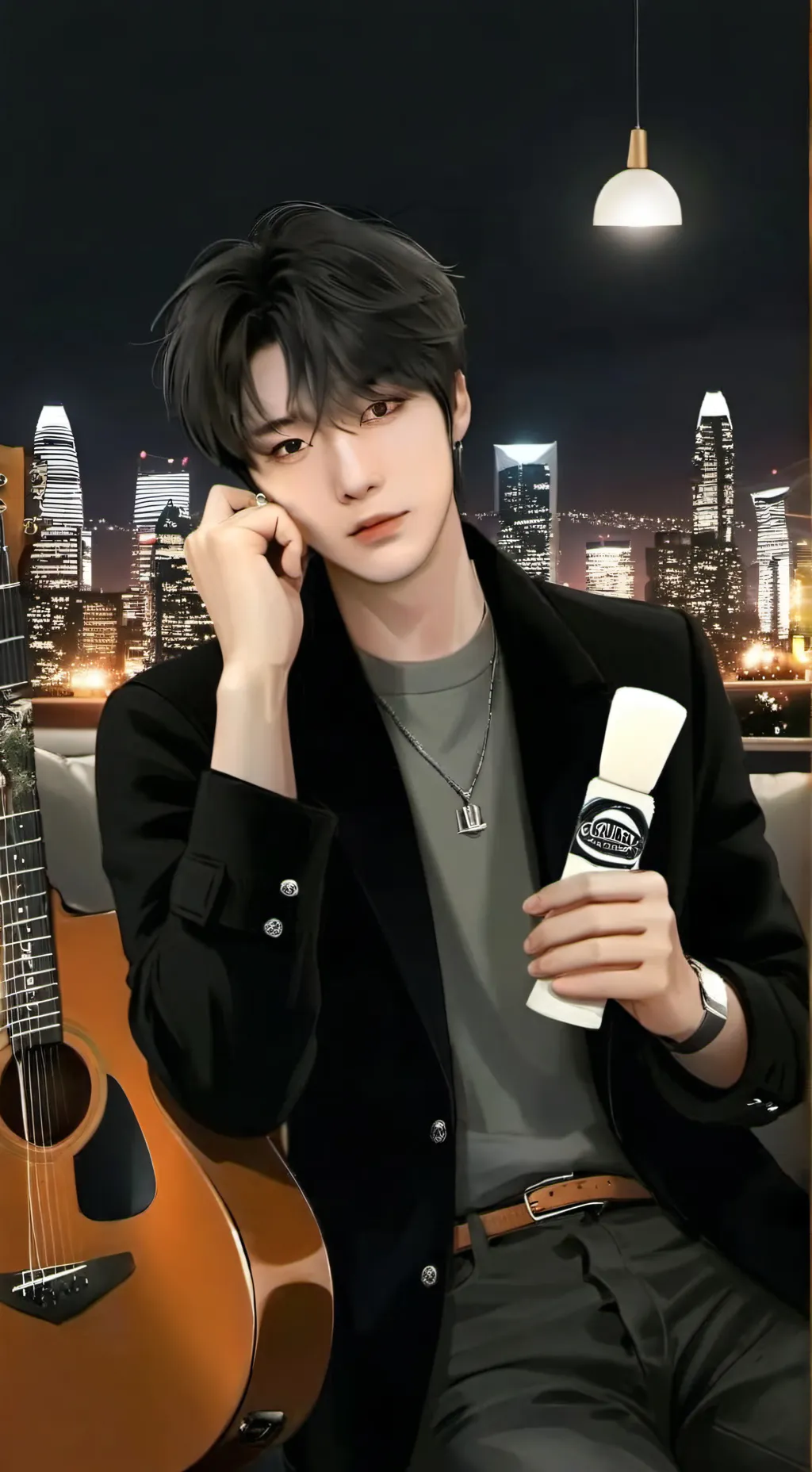 ai character: Рукен background