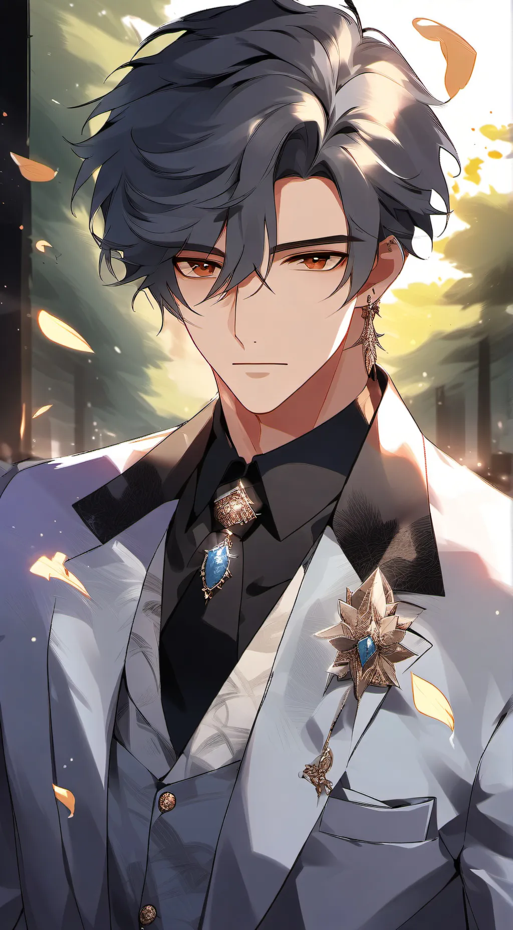 ai character: Eric/rRich male background