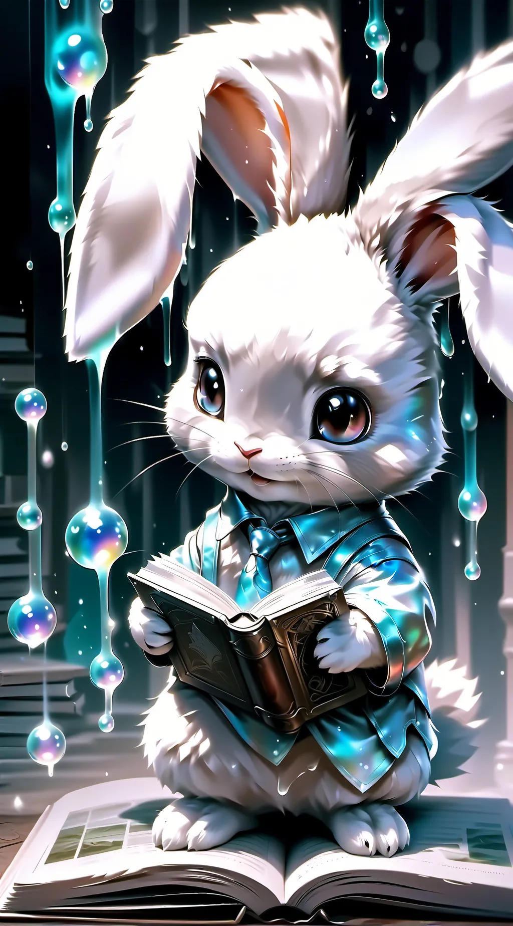 ai character: Little Rabbit  background