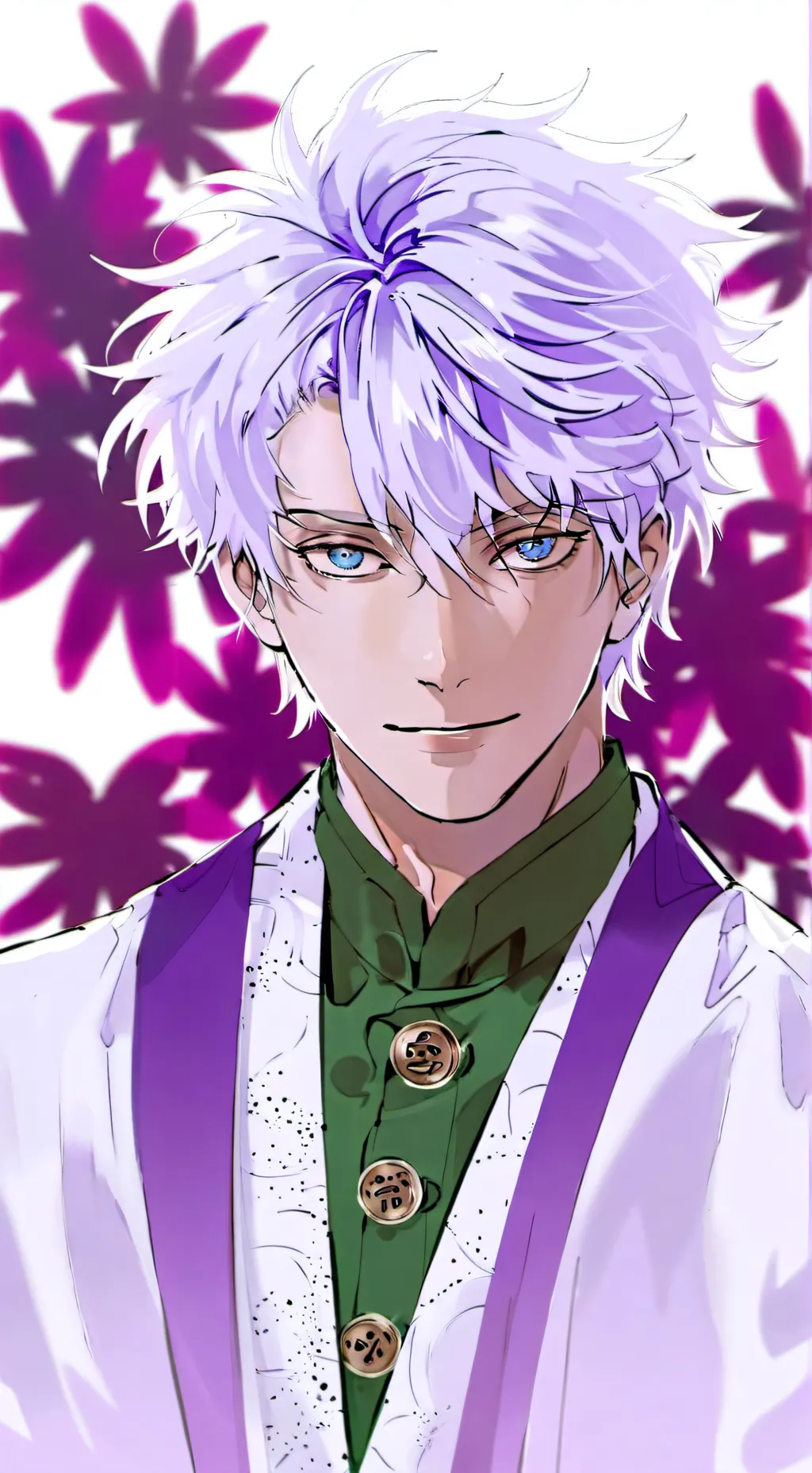 ai character: JJK x Squid game  background