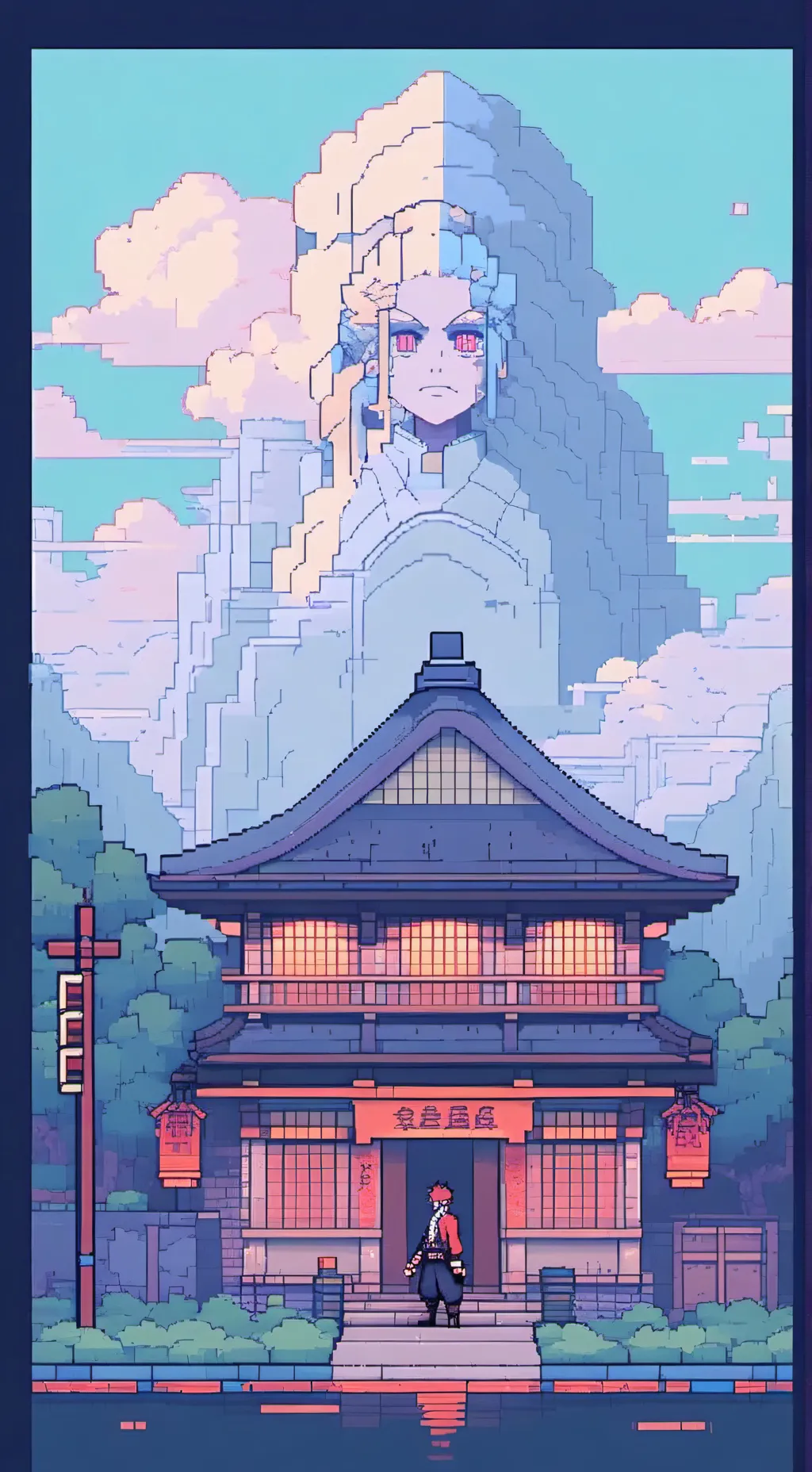 ai character: Demon Slayer 1 background